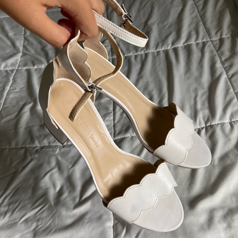 Lulus White Heels